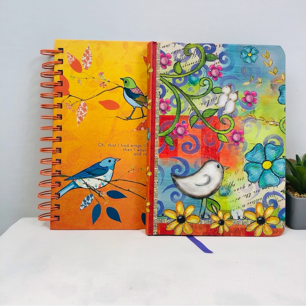 Journals set of 2 inspirational notebooks